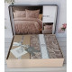 Vortex жаккардова постіль, євро розмір. Romeo home Туреччина. (24579)