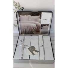 Kinetic жаккардова постіль, євро розмір. Romeo home Туреччина. (31417)
