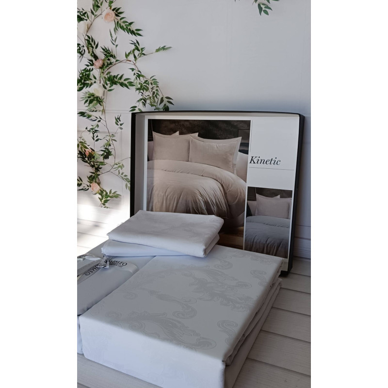 Kinetic жаккардова постіль, євро розмір. Romeo home Туреччина. (31417)