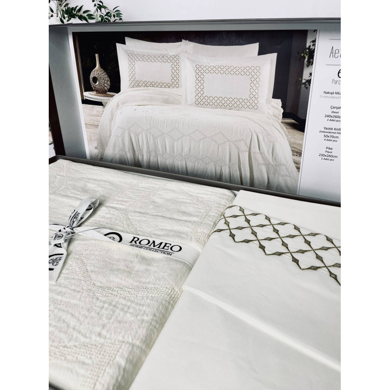 Aether Літній набір з мусліновим Піке. Romeo home Туреччина (61939)