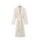 Халат unisex Lotus Home - Bold New Microcotton off white махровий L