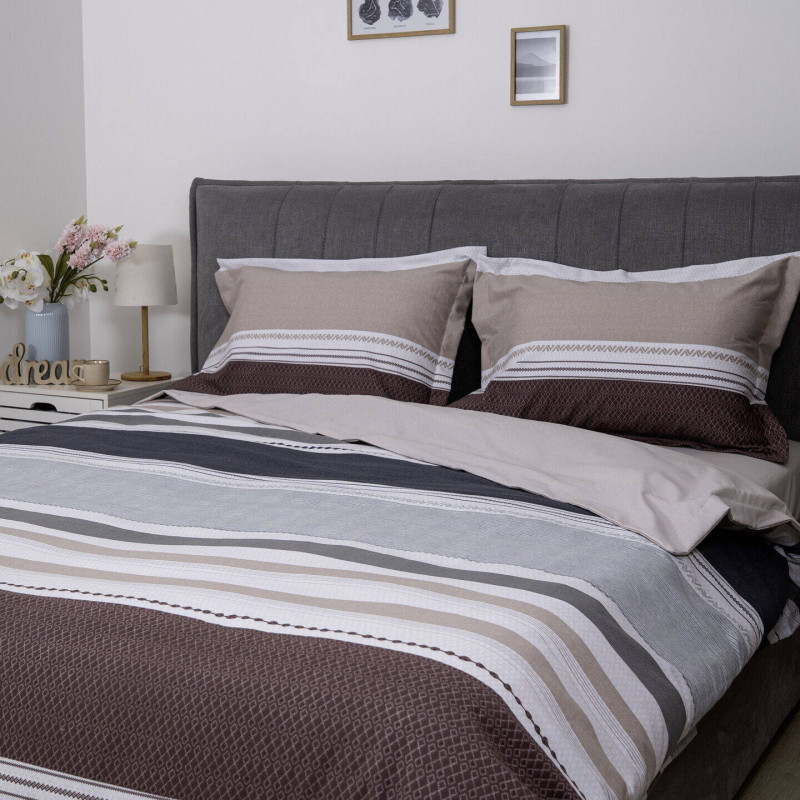 Комплект постільної білизни Viluta Євро Brushed Warm Cotton W-12