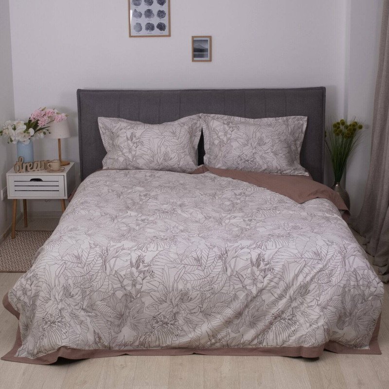 Комплект постільної білизни Viluta Євро Brushed Warm Cotton W-13