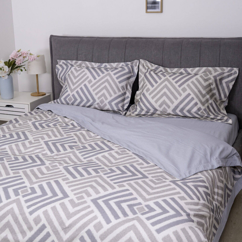 Комплект постільної білизни Viluta Євро Brushed Warm Cotton W-15