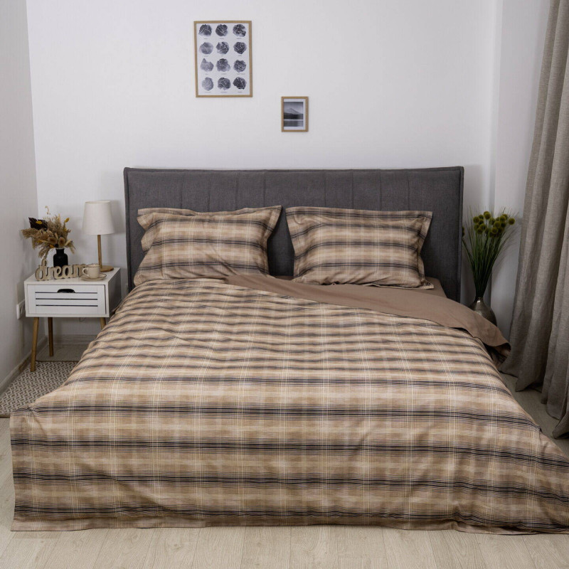 Комплект постільної білизни Viluta Євро Brushed Warm Cotton W-18