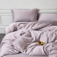 Постільна білизна PEARL PINK Premium Сатин однотон MERISET - Полуторний на резинці (550382)