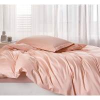 Постільна білизна SOFT PEACH Premium Сатин однотон MERISET - Полуторний на резинці (550386)