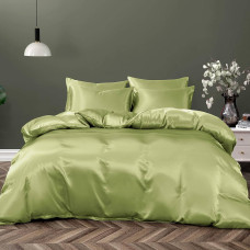 Постільна білизна PISTACHIO Premium Сатин однотон MERISET - Сімейний (550676)