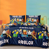 Підліткова постільна білизна ROBLOX Бязь Люкс MERISET - Підлітковий 1,5 на резинці (560631)