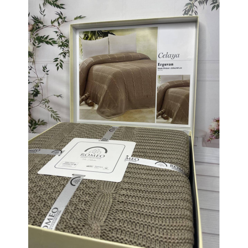 Celaya в'язаний акріловий плед. Romeo Home Туреччина. (74041)
