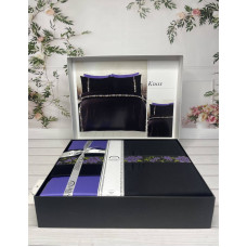 Knax сатинова постільна білизна. Євро розмір. Romeo home Туреччина. (58627)