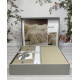 Tensel Percale bej сатинова постільна білизна. Євро розмір. Romeo home Туреччина. (70080)