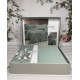 Tensel Percale yesil сатинова постільна білизна. Євро розмір. Romeo home Туреччина. (69993)