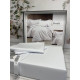 Tensel Percale beyaz  сатинова постільна білизна. Євро розмір. Romeo home Туреччина. (14251)