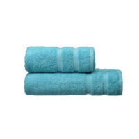 Рушник махровий SoundSleep Homely Aguarelle 50х100 см 500 г бірюзовий (653590749714)