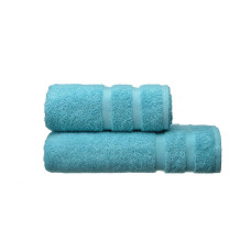 Рушник махровий SoundSleep Homely Aguarelle 50х100 см 500 г бірюзовий (653590749714)