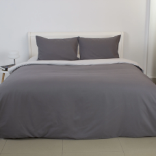 Комплект постільної білизни Melluna Touch Grey, полуторна