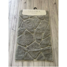 Velora tas gri Килимки в ванну кімнату 2в1.Velora Туреччина (22858)