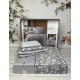 Denim сатинова постільна білизна. Євро розмір. Romeo home Туреччина. (63855)