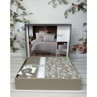 Seren сатинова постільна білизна. Євро розмір. Romeo home Туреччина. (49690)