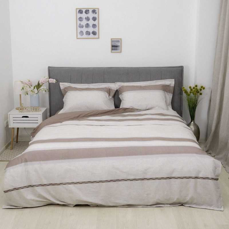 Комплект постільноїКомплект постільної білизни Viluta Євро Brushed Warm Cotton W-19