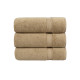 Рушник махровий Lotus Home - Grand soft twist cappuccino капучино 90*150