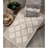 Vitra рушник під ноги, 50х70см., 4шт/уп. бавовна. Pupilla Туреччина. (22841)