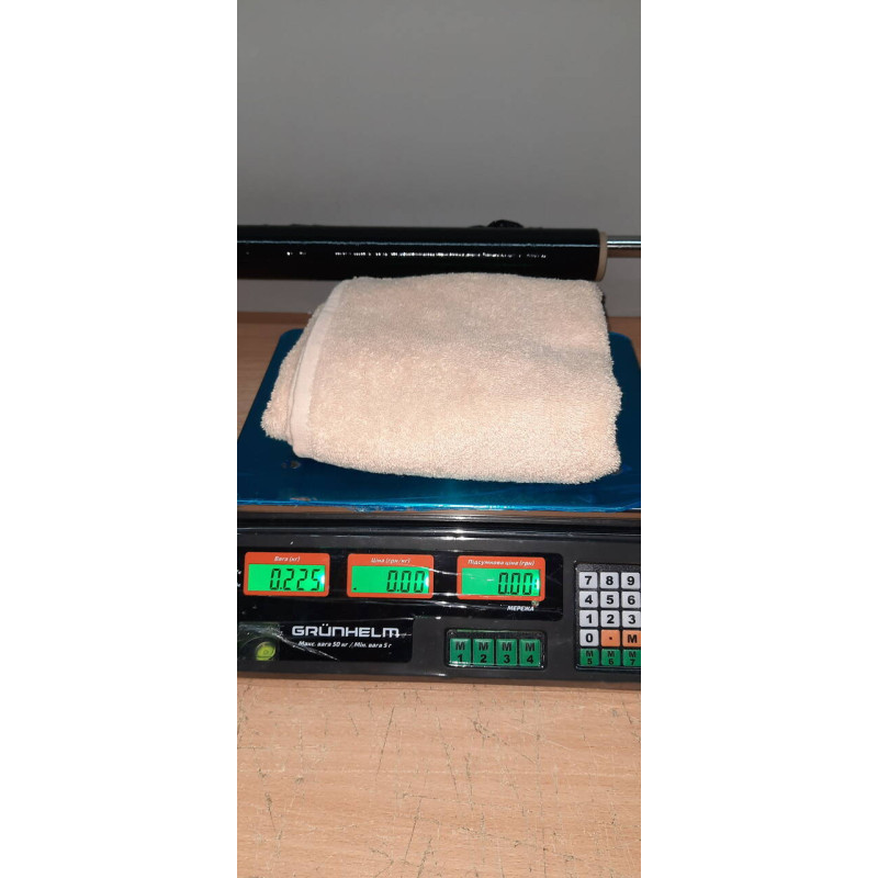 Рушники махрові бавовна 50х90 (1 шт.) 480 г/м2, TM Zeron, Туреччина БЕЖ