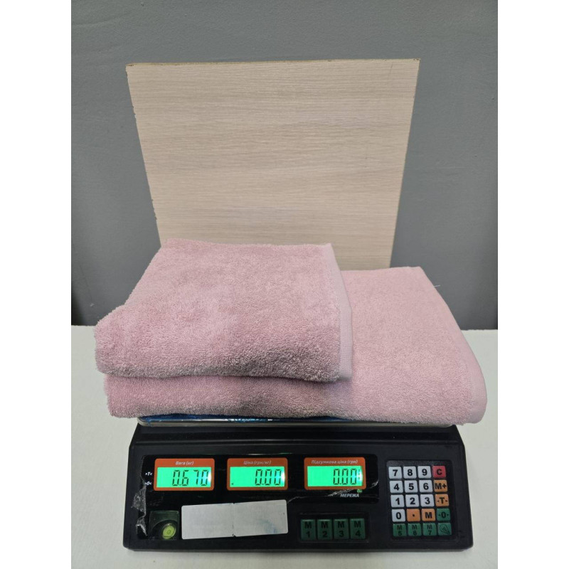 Рушники махрові бавовна 70х140 (1 шт.) 500 г/м2 (TM Zeron), Туреччина