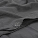 Постільна білизна Lotus Home Washed cotton - Kansas антрацит євро