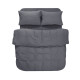 Постільна білизна Lotus Home Washed cotton - Kansas антрацит євро