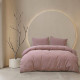 Постільна білизна Lotus Home Washed cotton - Kansas пудровий євро