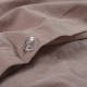 Постільна білизна Lotus Home Washed cotton - Kansas пудровий євро