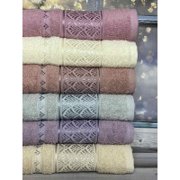 MaMe Grona 50x90см., 6 шт/уп. махрові рушники. Бавовна. Туреччина (44846)