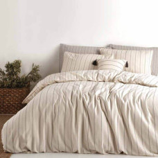 Комплект постільної білизни SoundSleep Stonewash TOMMY LIGHT євро світло-сірий (2251725460015)