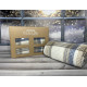 Blue плед вафелька 130х170 см. Merinos Туреччина. (72590)