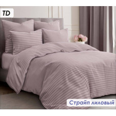 Постільний комплект Страйп фіолетовий