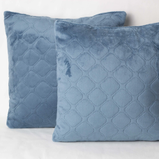 Подушка декоративна "VELURE" Dark Blue, 40x40