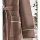 Халат чоловічий велюр/махра бавовна (TM Zeron) Kahverengi — XL, Туреччина