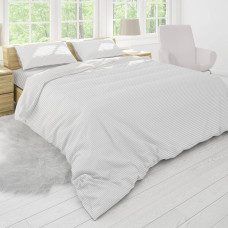 Комплект постільної білизни SoundSleep Stripy White бязь двоспальний 175х215 см (2800005045185)