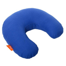 Подушка Дорожня з гречаним лушпинням Homefort 30х30 см Синя 201005311
