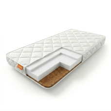 Дитячий ортопедичний матрас Homefort Baby 11 60x120 см Білий 3480525