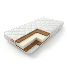 Дитячий ортопедичний матрас Homefort Baby 12 60x120 см Білий 3481025