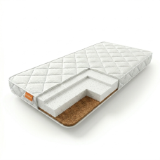 Дитячий ортопедичний матрас Homefort Baby 8 60x120 см Білий 3480725