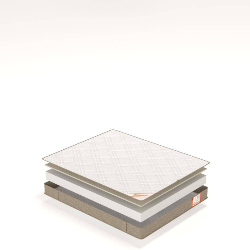 Матрац ортопедичний Homefort Foam Latex 140х190 см Білий 8055838