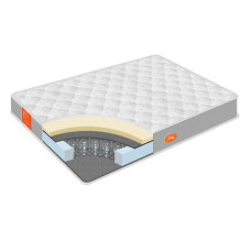 Матрац ортопедичний Homefort Classic Econom 160х190 см Білий 2030383