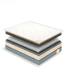 Матрац ортопедичний Homefort Spring Cocos 90х190 см Білий 80556812