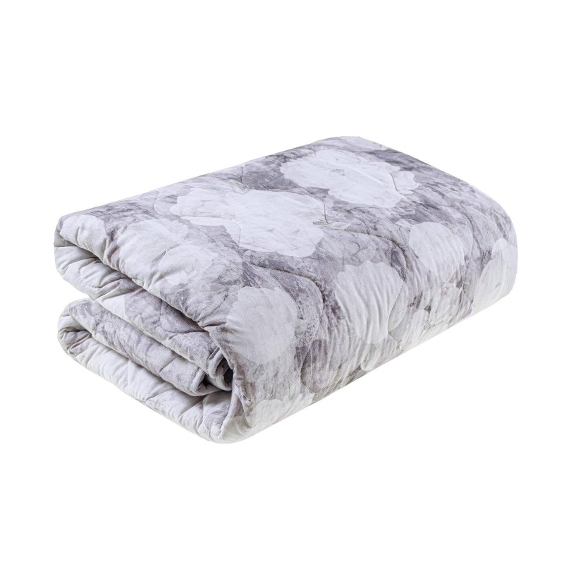 Ковдра стьобана Home Line білі троянди 1700х210см 192558