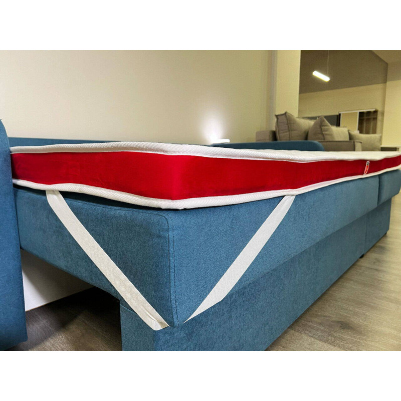 Матрац топпер ортопедичний Homefort Istanbul 80х190 см Червоний 2030349