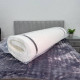 Матрац топпер ортопедичний Homefort Сніжинка 130х190 см Білий 343522423